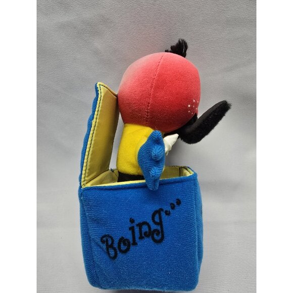 The magic roundabout zebedee jack in the box plush soft toy by golden bear- FLAW - Picture 9 of 13